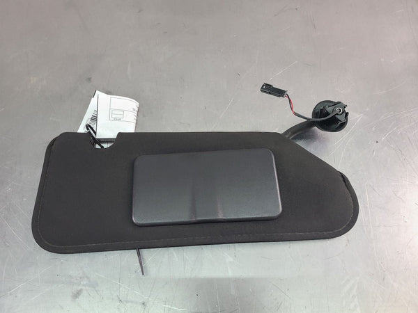 2005-13 C6 Corvette Right Passenger Side Sun Visor Assembly, Black, RH - OEM0