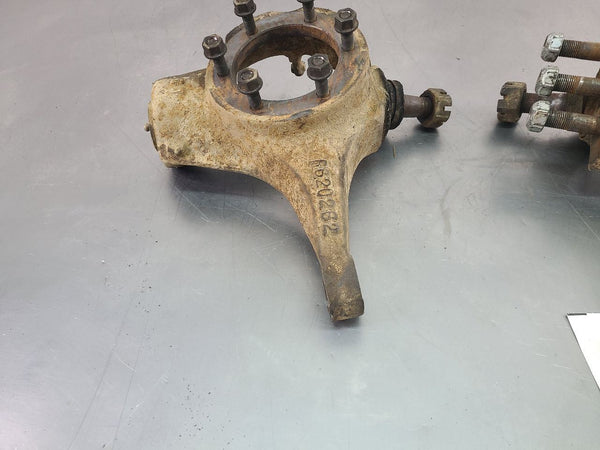 1973-91 Chevy Dana 44 GM 10 Bolt Flat Top Knuckle Steering Arm Pair, LH/RH - OEM3