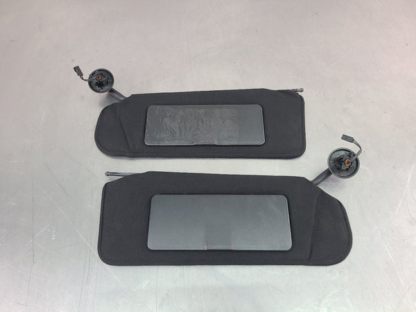 1997-04 C5 Corvette Front Left / Right Sun Visor Pair, Black, LH/RH - OEM0