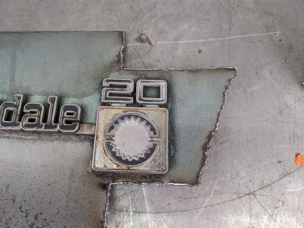 Chevy Bow Tie Scottsdale 20 Emblem BowTie Cut - Man Cave Wall Art2