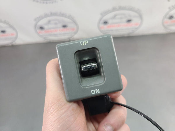 1994-96 Impala SS Up/Down Rear Window Control Switch w/ Gray Trim Bezel - OEM1