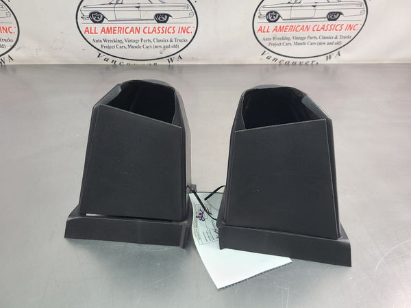 2000-02 Pontiac Firebird Convertible, Front Seat Belt Trim Bezel Pair, LH/RH 5