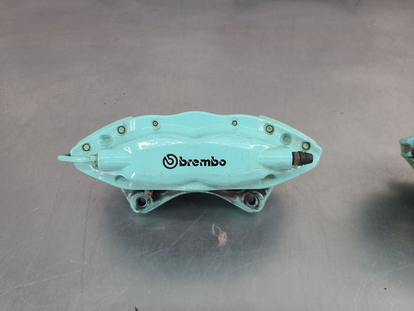 2010-15 Camaro SS Factory Brembo Big Brake Caliper Set of 4 Front/Rear, Blue9