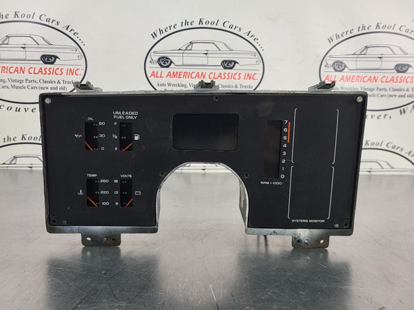 1984-86 Chevy Camaro Berlinetta Digital Instrument Cluster Assembly - For Parts1