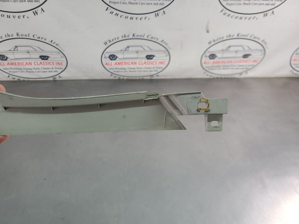 2005-13 C6 Corvette Front Center Console 'Porkchop' Side Trim Piece, Gray - OEM6