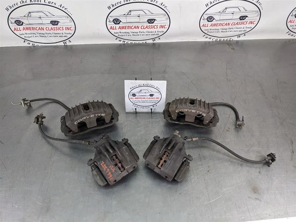 1997-04 C5 Corvette Factory Brake Caliper / Bracket Set, Left / Right - OEM0