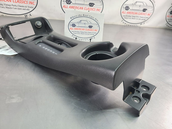 2002 Firebird Automatic Transmission Shifter Console Upper Plate Bezel Trim 10