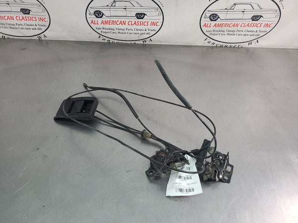 2005-13 C6 Corvette Hood Release Latch Assembly w/ Cables / Interior Release0