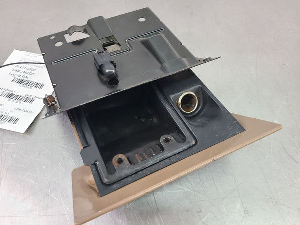 1992 Ford F150 F250 F350 Truck Front Dash Ashtray and Bracket, Brown - OEM6