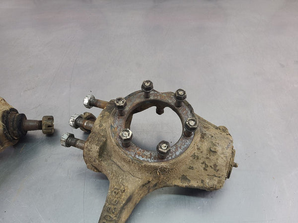 1973-91 Chevy Dana 44 GM 10 Bolt Flat Top Knuckle Steering Arm Pair, LH/RH - OEM5