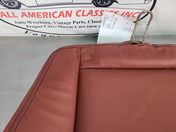 2004-06 GTO 2nd Row Rear Seat Lower Cushion, Red, 62k Miles - OEM2