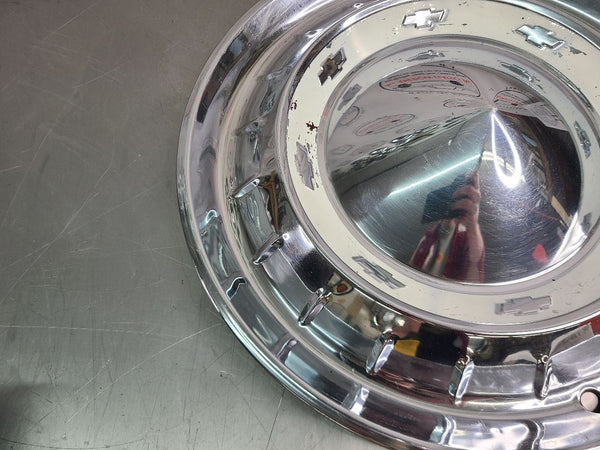 1955 Chevrolet 15" Inch Wheel Cover Hubcap Hub Cap, Nice! - OEM5
