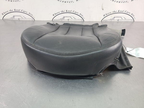 2004-05 Cadillac XLR Lower Seat Cover w/ Cushions, Black, Left Driver Side4