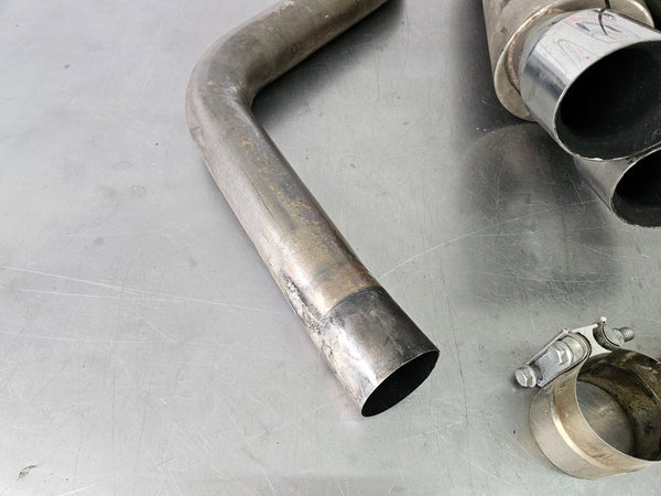2005-08 C6 Corvette LG Motorsport Axleback Exhaust Kit w/ Dual Mufflers, Tips6