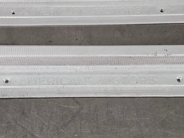 1970-78 AMC Gremlin Sill Plate Scuff Plate Panel Set of 2, American Motors - OEM3