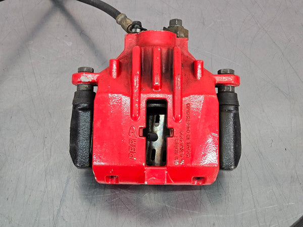 1997-04 C5 Corvette Factory PBR Brake Caliper Set, Front and Rear, Red - OEM8