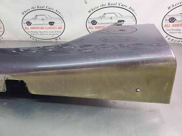 1997-04 C5 Corvette Left Side Rocker Aperture Panel Moulding, Purple Pearl 95U18