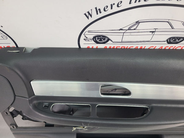 2002-05 Ford Thunderbird Door Trim Panel, Black, Right Passenger Side RH - OEM2