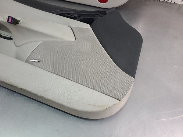 2005-13 C6 Corvette Front Door Panel Pair, Bose Premium, RH/LH, Black/Gray - OEM14