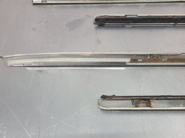 1964 Nova 2 Door Hardtop 4-Piece Belt Moulding Set, Left / Right - OEM GM20