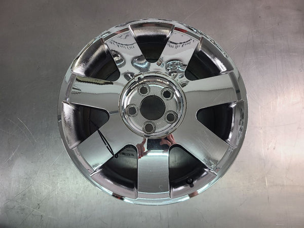 2002-03 Ford Thunderbird Aluminum Chrome 7 Spoke Wheel, Factory, 17x7.5 - OEM1