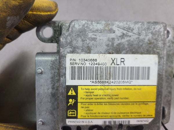 2005 Cadillac XLR SRS Control Module, #10345688 - OEM1