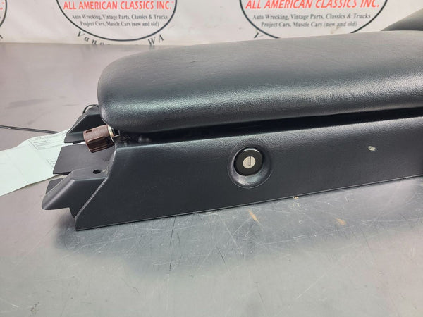 2000-04 C5 Corvette Center Console Complete Assembly, Base w/ Lid, Black - OEM8