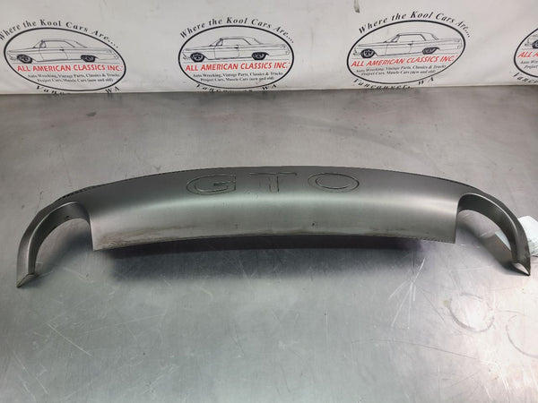 2004-06 GTO Rear Lower Bumper Valance Lip Panel, 'GTO' - OEM0