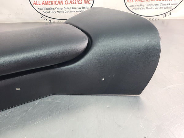 2000-04 C5 Corvette Center Console Complete Assembly, Base w/ Lid, Black - OEM9