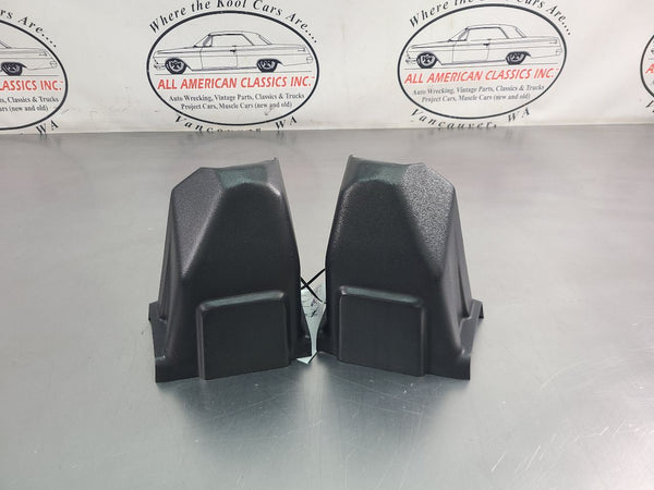 2000-02 Pontiac Firebird Convertible, Front Seat Belt Trim Bezel Pair, LH/RH 0