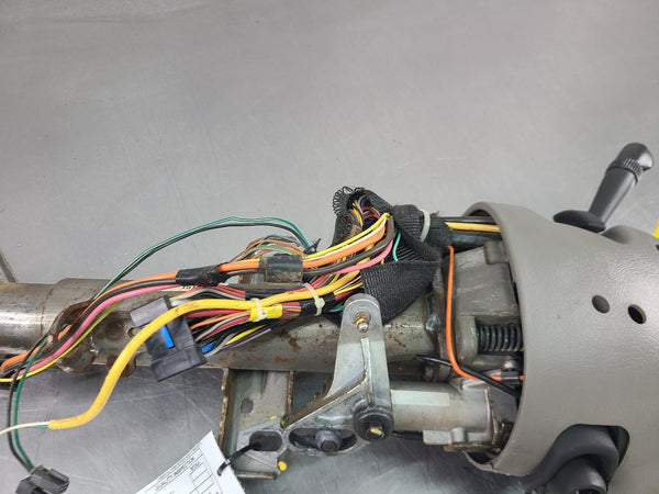 2002 GMC Denali Truck Complete Steering Column w/ Trim, Key, Sensor - OEM16