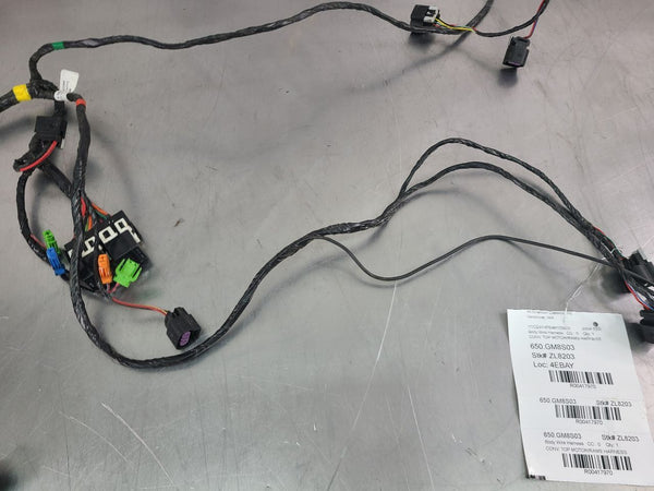 2003-06 Chevy SSR Convertible Top Motor / Hydraulic Ram Wiring Wire Harness5