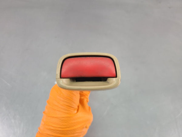 2000-04 C5 Corvette Seat Belt Buckle, Tan / Oak, Right Passenger Side RH - OEM3