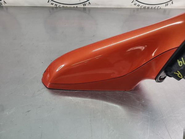 2010-15 Camaro Right Passenger Side View Mirror, Heated, Inferno Orange Metallic11