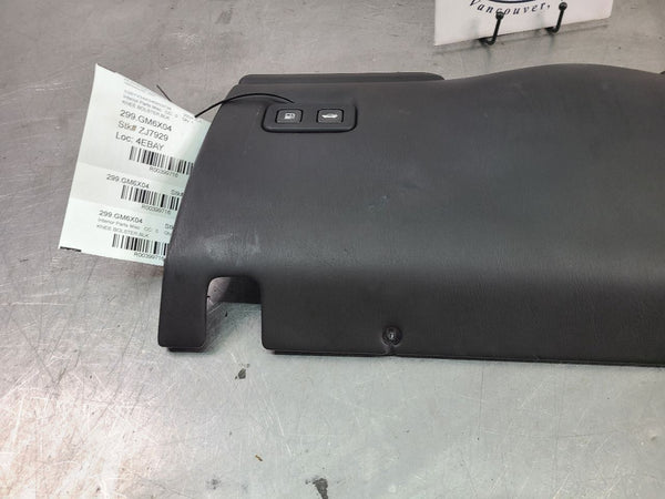 2004-09 Cadillac XLR Left Driver Side Lower Dash Knee Bolster Panel, Black - OEM2