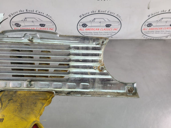 1947-48 Chevy Front Center Dash Trim / Radio Speaker Grille Cover, OEM GM13