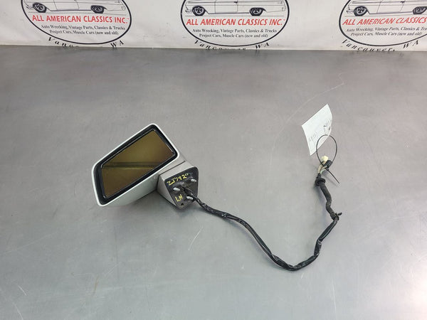 2004-07 Cadillac XLR LH Left Side View Mirror Assembly, Silver 67U, Opt. DD0 0