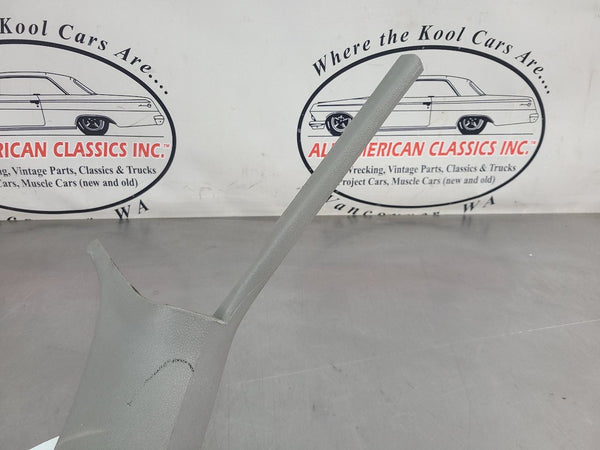 1994-96 Impala SS Driver Left Front Interior A-Pillar Trim Moulding Panel, Gray5