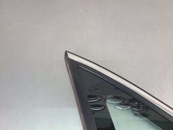 1995-96 Chevy Impala SS LH Left Side Rear Quarter Glass, Chrome Trim - OEM1