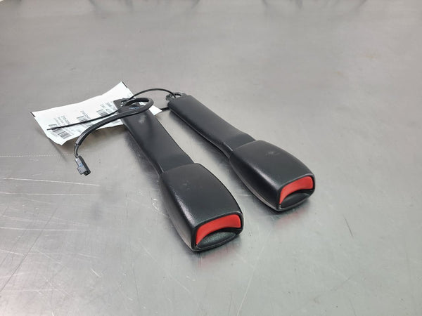 2000-04 C5 Corvette Seat Belt Buckle Pair, Black, LH / RH, 29k Miles! - OEM0