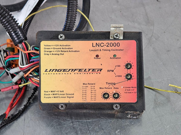 Lingenfelter LNC-2000 Launch and Timing Controller w/ Assorted C6 Corvette Wires1