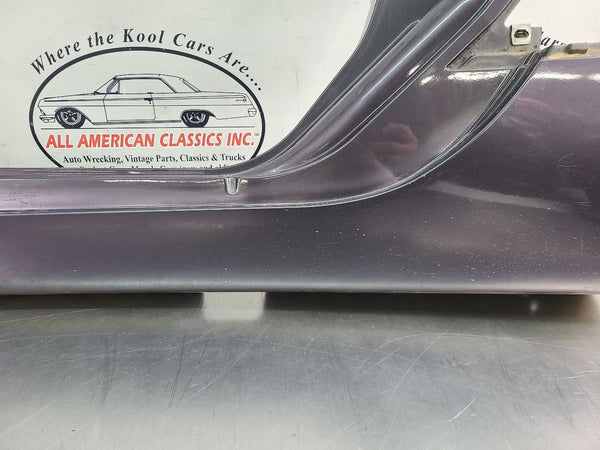1997-04 C5 Corvette Left Side Rocker Aperture Panel Moulding, Purple Pearl 95U6