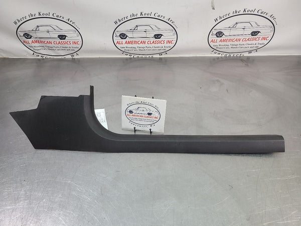 2004-09 Cadillac XLR Right Passenger Side Door Sill / Scuff Panel Trim, Black0