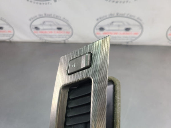 2004-09 Cadillac XLR Door Switch Aluminum Bezel Trim w/ Vent, Left Driver Side 2