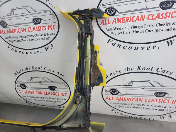 2005 C6 Corvette Left Side Rocker / Aperture Panel Moulding, Millennium Yellow23