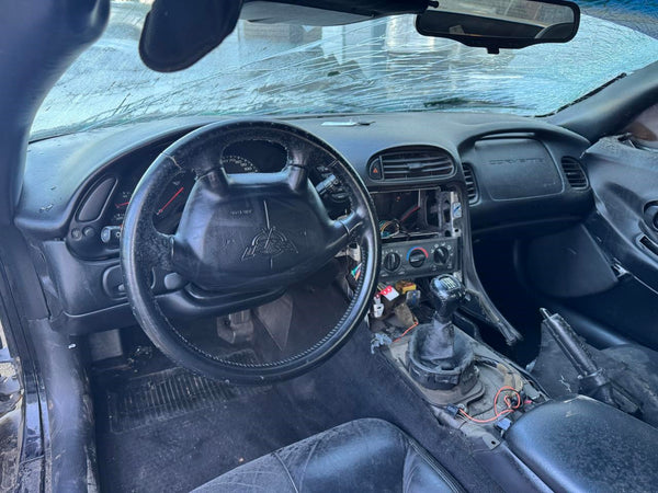 1997-04 C5 Corvette Seat Belt Buckle Pair, LH/RH, Left, Right, Black - OEM18