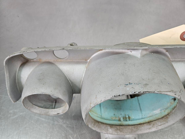 1957 Bel Air Instrument Cluster Housing Trim, GM P/N # 1584733, Bare - OEM4