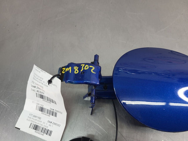 1997-04 C5 Corvette Exterior Fuel Filler Door Assembly, Electron Blue - OEM4
