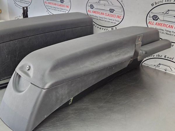 2003-06 Chevy SSR Rear Trunk Stowage Bins Box Pair, w/ Lids, Rails - OEM8