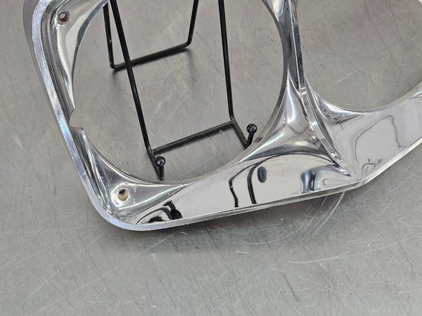 1970 Impala Chrome Headlight Head Lamp Bezel Trim Surround Left Driver Side, OEM4